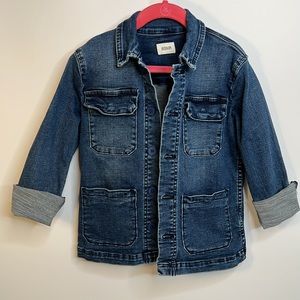 Button Down Denim Jacket by Hudson Jeans